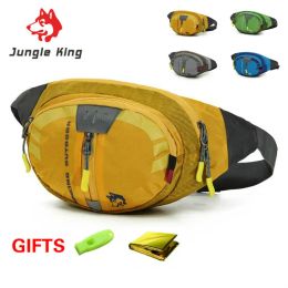 Bags Jungle King Outdoor Mountaineering Camping Riding Bag Nylon Ultra Light Ultrathin High Tear Resistance Multifunction Waist Bag