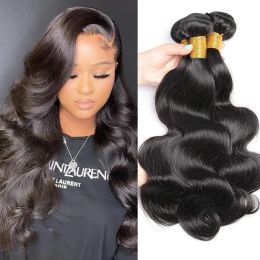 Wigs Wigs Wigs Human Hair Bundles Natural Hair Body Wave Hair For Women Brazilian 30 Inch Wet And Wavy Real Natural Bun