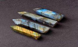 Whole Random 1PC Natural Labradorite Stone Point Crystal Wands Quartz Crystals Mineral Specimen reiki Healing1783008