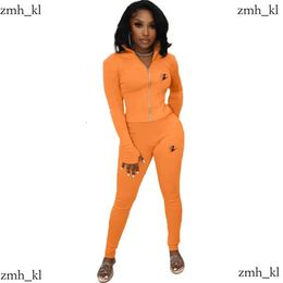 Hot Design Women Solid Color 2 Piece Set Tracksuit Fall Winter Clothes Shirt Pants Outfits Outerwear Legging Sportswear Pullover Bodysuit 952
