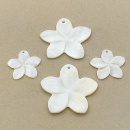 Necklaces New Arrival!50pcs Natural Shell Pendants Flower Shape Charm For Handmade Necklace/Earrings DIY Parts,Jewelry Findings&Components