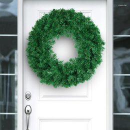 Decorative Flowers PVC Wreath Door With Christmas Decoration Women's Rattan Window Display Shopping Mall Layout Props