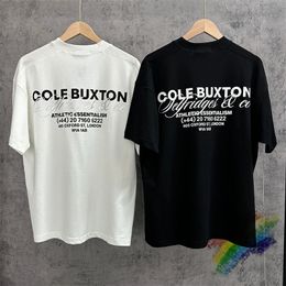 2024ss Cole Buxton T-Shirt Men Women 1 1 Quality Summer Style Loose CB T Shirt Tee 240412