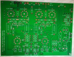 Amplifier EL84 pushpull amplifier (tube amplifier) DIY PCB Audio Note L1 original copy circuit board