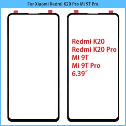 Panel 10Pcs For Xiaomi Redmi K20 Pro Touch Screen LCD Front Outer Glass Panel Lens For Xiaomi Redmi Mi 9T Pro Touchscreen Cover Replac