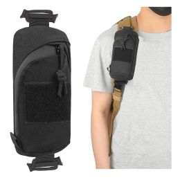 Bags Backpack Shoulder Strap Accessory Pouch, Tactical Molle Bag Multifunctional Military EDC Tool Pockets Small Compact Pouchs