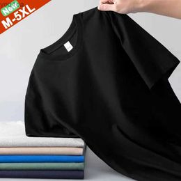 Men's T-Shirts Good Quality T-Shirts Men Summer Sale Cotton Male Tshirt Women Short Sleeves Tee Shirt Boys Basic Plain Tops Girl Oversize 5XLL2404