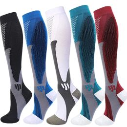 Socks Size SXXL Compression Socks Anti Fatigue Protect Knee Fit For Nurse,Doctor,Medical,Edema,Diabetes,Varicose Veins,Football Socks
