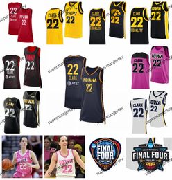 2024 neuester Stil Iowa Hawkeyes Basketball Trikot Womens Jersey Men Jersey Jugendtrikot 22 Caitlin Clark Indiana Fever Trikots