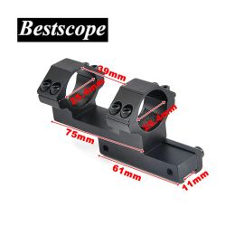 Accessories Tactical Rifle Optic Scope Mount 25.4mm Rings Rifle Scope Mount Adapter 11mm Picatinny Rail With Hex Wren