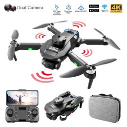 Drones Ks11 Drone Obstacle Avoidance Brushless FourWheel Drive Aircraft 4K/6K Professional HD Dual Camera Long Battery Life