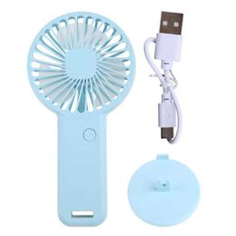 Other Appliances Portable handheld fan small cooling fan USB charging eyelash fan 3-speed adjustable mini ventilation fan low noise J0423