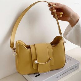 Shoulder Bags Youth Ladies Simple Versatile Bag Vintage Single 2024 Designer Hobo Handbag Female Underarm Small Totes Travel