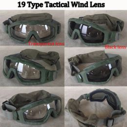 Philtres Protective Equipment F19 Type Tactical Wind Lens Helmet Goggles Motorcycle Wind Lens Outdoor Sports Wind Lens