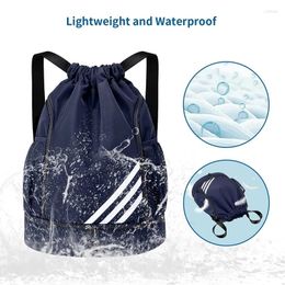 Backpack 2024 Design Sports Backpacks Soccer Drawstring Bag Gym Travel Hiking Draw String Back Multi-Pocket Waterproof