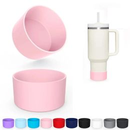 7.5cm Silicone Boot Bottom Sleeve Cover for 40oz Tumbler Quencher Adventure and Ice Flow Flip 30 oz 20 oz Water Bottle 0424