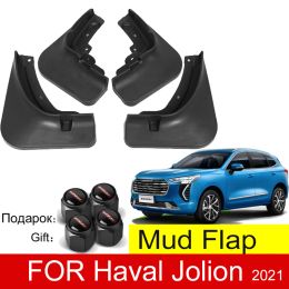 Bumpers Mud Flaps For Haval Jolion 2023 2022 2021 Auto Front Rear 4pcs Mudguards Special Fender Mudflaps Car Accessories