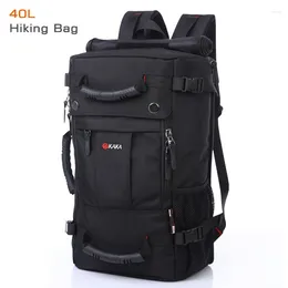 Backpack 40 L High-capacity Oxford Waterproof Laptop Multifunctional Travel Bag Mochila School Hiking Luggage KAKA