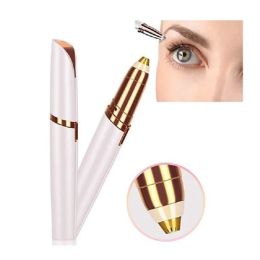 Clippers 1PCS Electric Eyebrow Trimmer Women's Brow Pencil Automatic Vibrissa Trimming Knife Shaving Nose Hair Removal Beauty Scraper