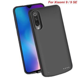 Cases 6500 Mah for Xiaomi Mi 9 9 Se Battery Case External Charger Cover Power Bank Power Case for Xiaomi Mi 9 Battery Case