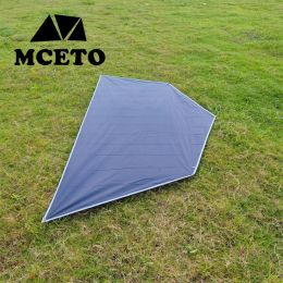 Mat Polygonal Camping Mat Ultralight Hiking Picnic Beach Portable Ground Sheet PU4000 Oxford Cloth Waterproof Pyramid Tent Mats
