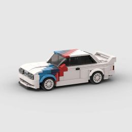 Blocks MOC Technical M3 E30 455pcs Racing Sports Car Vehicle Speed Champion Racer Building Blocks Brick Creative Garage Toys for Boys