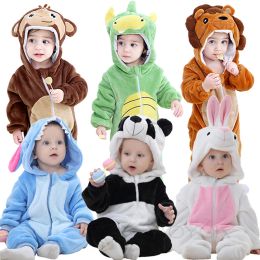 Sweatshirts Baby Boy Girls Animal Cosplay Rompers Toddler Carnival Halloween Outfits Boys Panda Costume for Girls Jumpsuits Infant Clothes