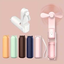 Other Appliances New Handheld Small Fan Portable Creative Mini Three Speed Adjustable Solid Color Charging Small Fan J0423