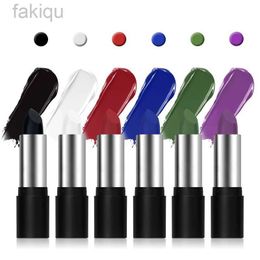 Body Paint 6 Colours Face Body Paint Stick Cream Eyeblack Tube Black Body Painting Blendable Sticks For Halloween Cosplay Joker Makeup d240424