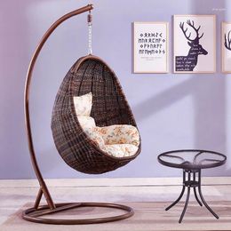 Camp Furniture Hanging Chair Cradle Indoor Lazy Household Basket Cane Living Room Nordic B & Chai