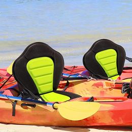 SUP Paddle Board Seat Adjustable Padded Kayak with Detachable Storage Bag Canoe Backrest for Rafting Fishing y240418