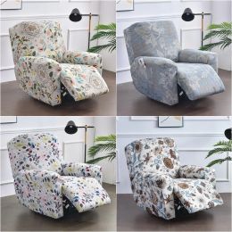 Tees Pastoral Style Recliner Sofa Cover Stretch Spandex Lazy Boy Chair Covers Relax Massage Armchair Slipcovers for Living Room Decor