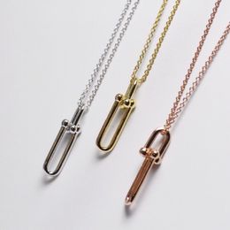Fashion Jewelry Designer Pendant Necklaces Classic Design Womens Tf Style Necklace Chain S Sterling Key Heart Love Egg Brand Charm Chain Necklaces