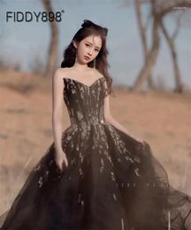 Party Dresses Black Exquisite Evening Cocktail Dress Luxurious Beadings Formal Wedding Gown For Women Vestidos Formales