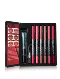 Make up set 6 kiss proof Lipstick Pencil sharpener remover Cosmetic combination Waterproof Lip make up3080366