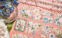Gift Wrap Vintage The Secrete Of Letter Washi PET Tape For Planner Card Making DIY Scrapbooking Plan Decorative Sticker
