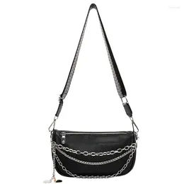 Shoulder Bags Genuine Leather Women Bag Female Fashion Chain Ladies Handbags High Quality Cowhide Crossbody