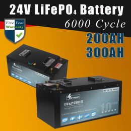 Earrings 24v 100ah 200ah 300ah Lifepo4 Battery for Rv Campers Solar Energy Storage Offroad Offgrid Boat Motor Golf Cart