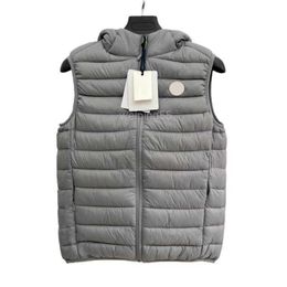 Canadian Designer Goose Down Vestwinter Mens Vests Outerwear Light Weight Male Coats Warm Sleeveless Vest Windproof Overcoat Outdoor Classic Casual Warmth Winter