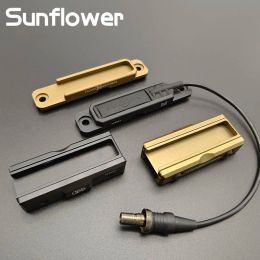 Accessories Surefir M300 M600 Flashlight Pocket Panel Switch Slot Airsoft Scout Light Switch Cable Tactical MLOK 20MM Rail Weapon Accessory