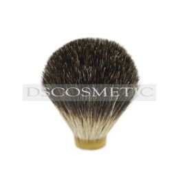 Brush black badger hair shaving brush knot head for diy shaving handle size22/65mm