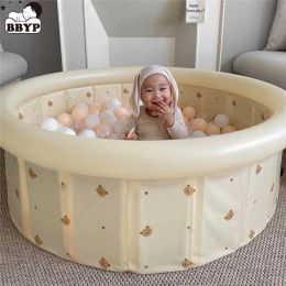 Blazers Korean Ins Ball Pool for Kids Swimming Pool Portable Folding Iatable Baby Paddling Pool Toddler Water Game Garden Play Centre