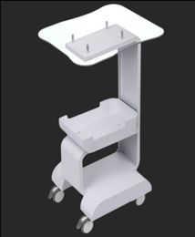 High Quality Movable Rolling Table Beauty Trolley Stand Cart Aluminium Stand Holder For Water Oxygen Peel Ultrasonic Beauty Machine3933312