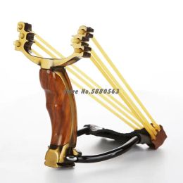 Arrow Powerful Metal Alloy Handle Iron Slingshot Catapult Hunter Wrist Support Sling Shot Outdoor Hunting