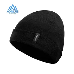Scarves AONIJIE OutdoorM32 Men Women Unisex Warmth Soft Wool Cap Sports Knit Beanie Hat Velvet Lining for Running Cycling Skiing Camping