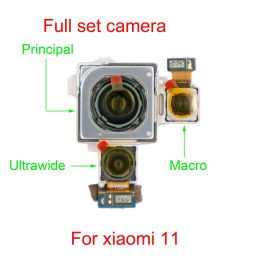Modules New Full Set Rear View Camera for Xiaomi Mi 11 Principal Ultrawide Macro Camera Module Flex with Optical Image Stabiliser