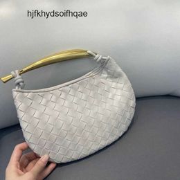 Style Handbags Venata Autumn Heavy Bag Sardine Metal Gold Winter Tote Woven Evening Purse 2024 Perfect Bags Cowhide Totes H Botteega GTL9