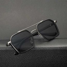 Sunglasses Trend Sunglasses For Men Professional Day Night Driver Sunglasses UV400 Retro Luxury Design Glasses vintage 240423