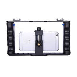 Gimbal Yelangu Smartphone Video Rig Filmmaking Vlogging Rig Cage Stabiliser for Mobile Phone Samsung Huawei Iphone Xs Max Xr X 8 7 Plus