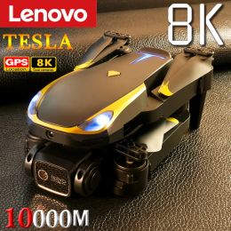 Drones Lenovo Tesla Drone 4k Professional 8K HD Aerial Photography Quadcopter Obstacle Avoidance Drone with Camera GPS OneClick Return